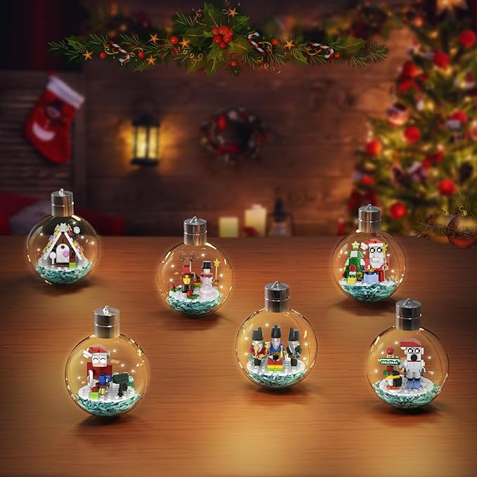 BrickMas™ Christmas Ornament Set