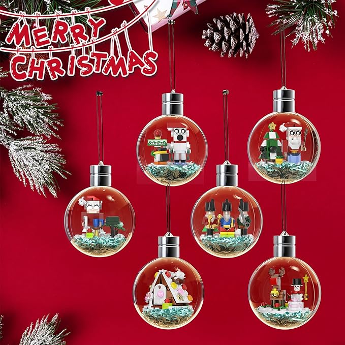 BrickMas™ Christmas Ornament Set