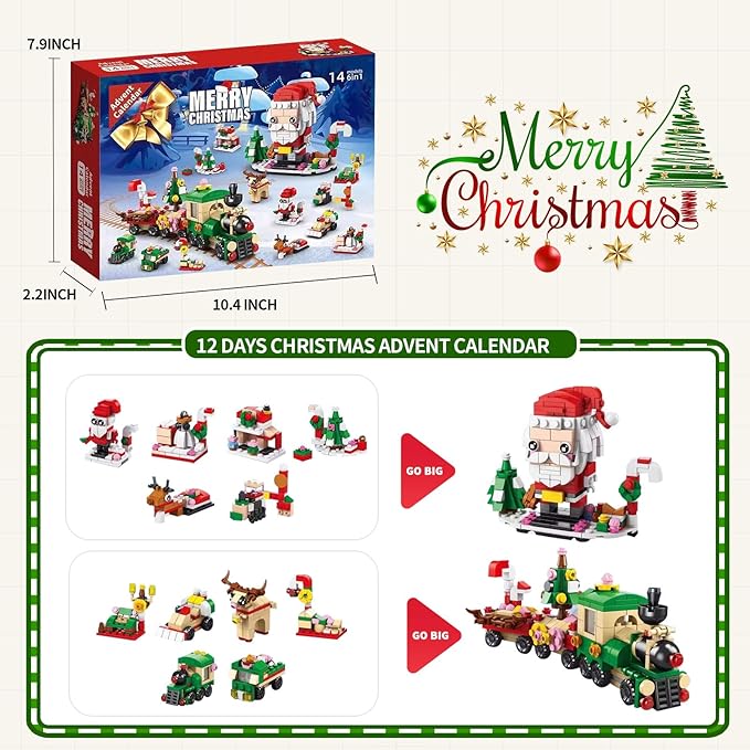 BrickMas™ Santa Advent Calendar