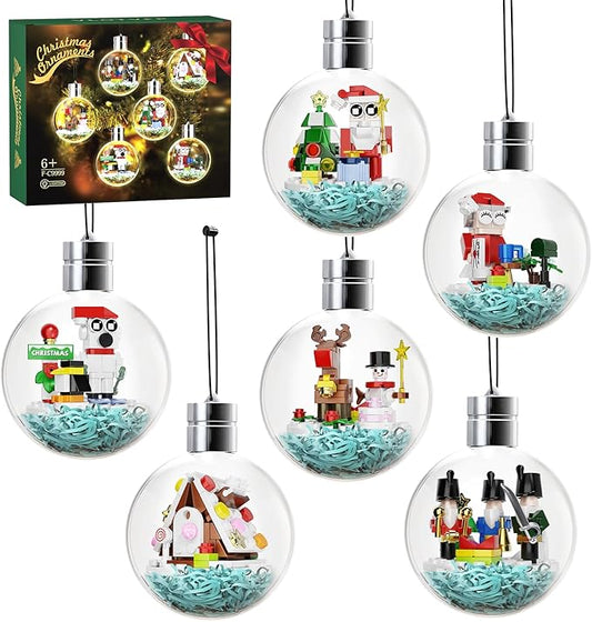 BrickMas™ Christmas Ornament Set